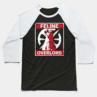 Feline Overlord Baseball T-Shirt